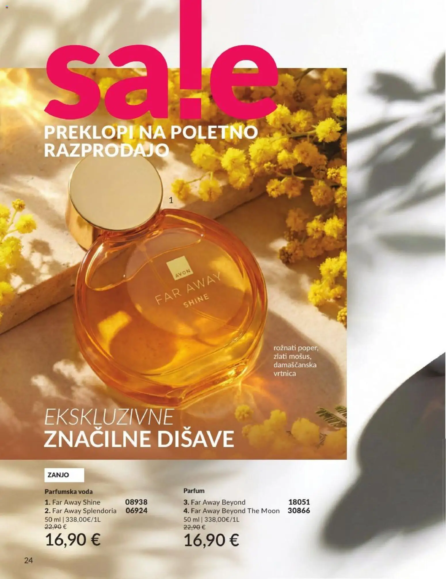 Novi Avon katalog ponudbe – veljaven od 30.06.2026 | Stran: 24 | Izdelki: Parfum, Voda, Parfumska voda