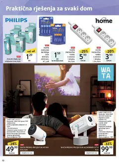 Konzum HR Katalog uređenje doma - amely érvényes a következő dátumtól: 27.04.2026 | Oldal: 10 | Termékek: Projektor, Kábel, Dió