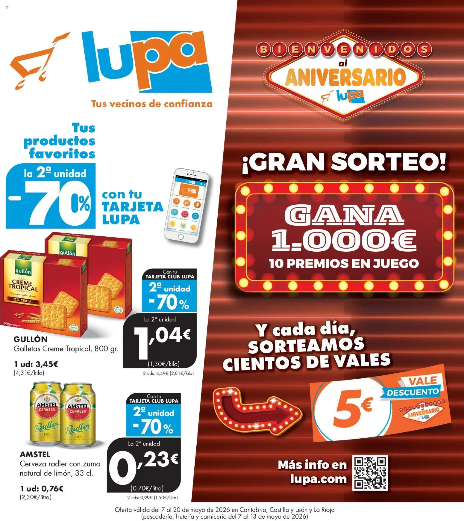 Lupa Supermercados folleto │ válido desde el 07.05.2026 | Página: 1