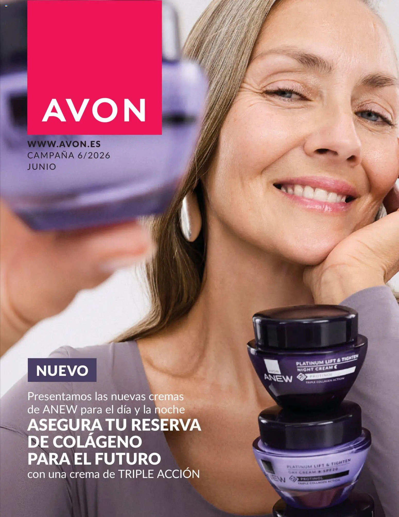 Catálogo AVON campaña 6 │ válido desde el 01.06.2026 | Página: 1 | Productos: Crema