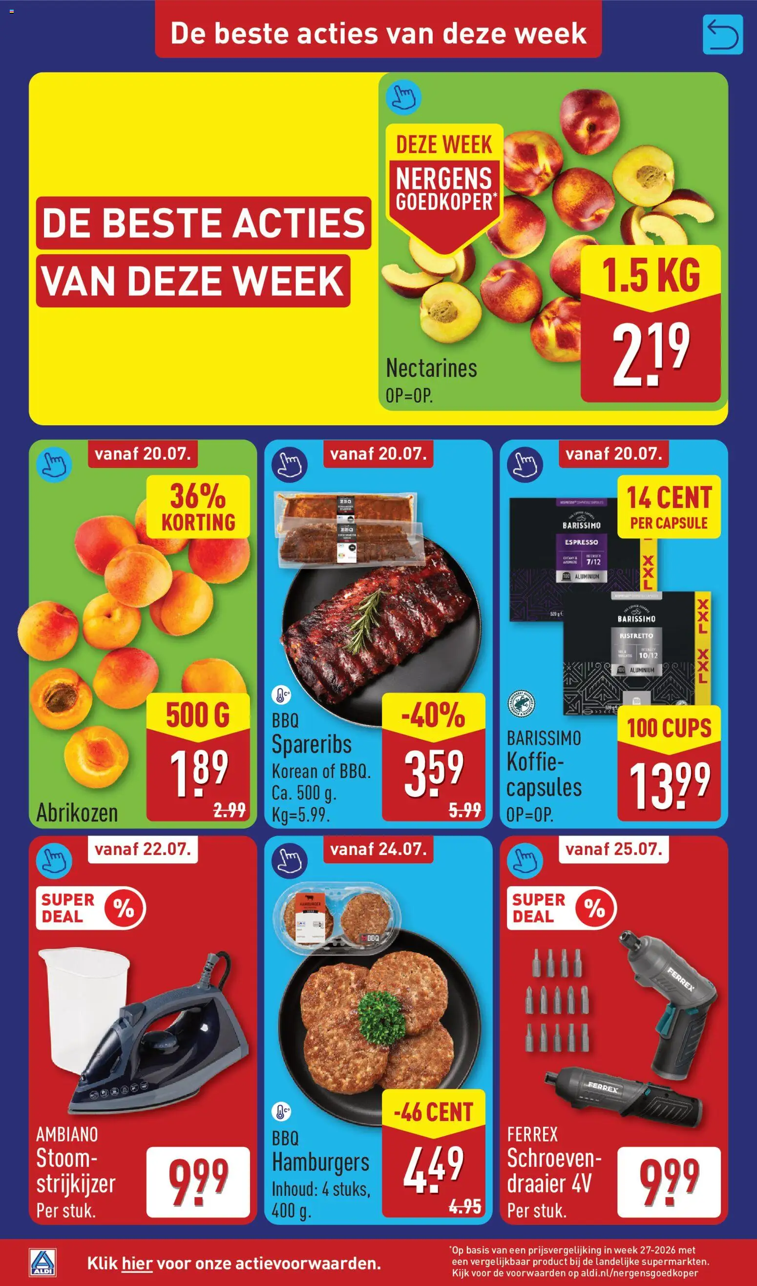 {H1} | Pagina: 2 | Producten: Nectarines, Koffie, Abrikozen, Capsule