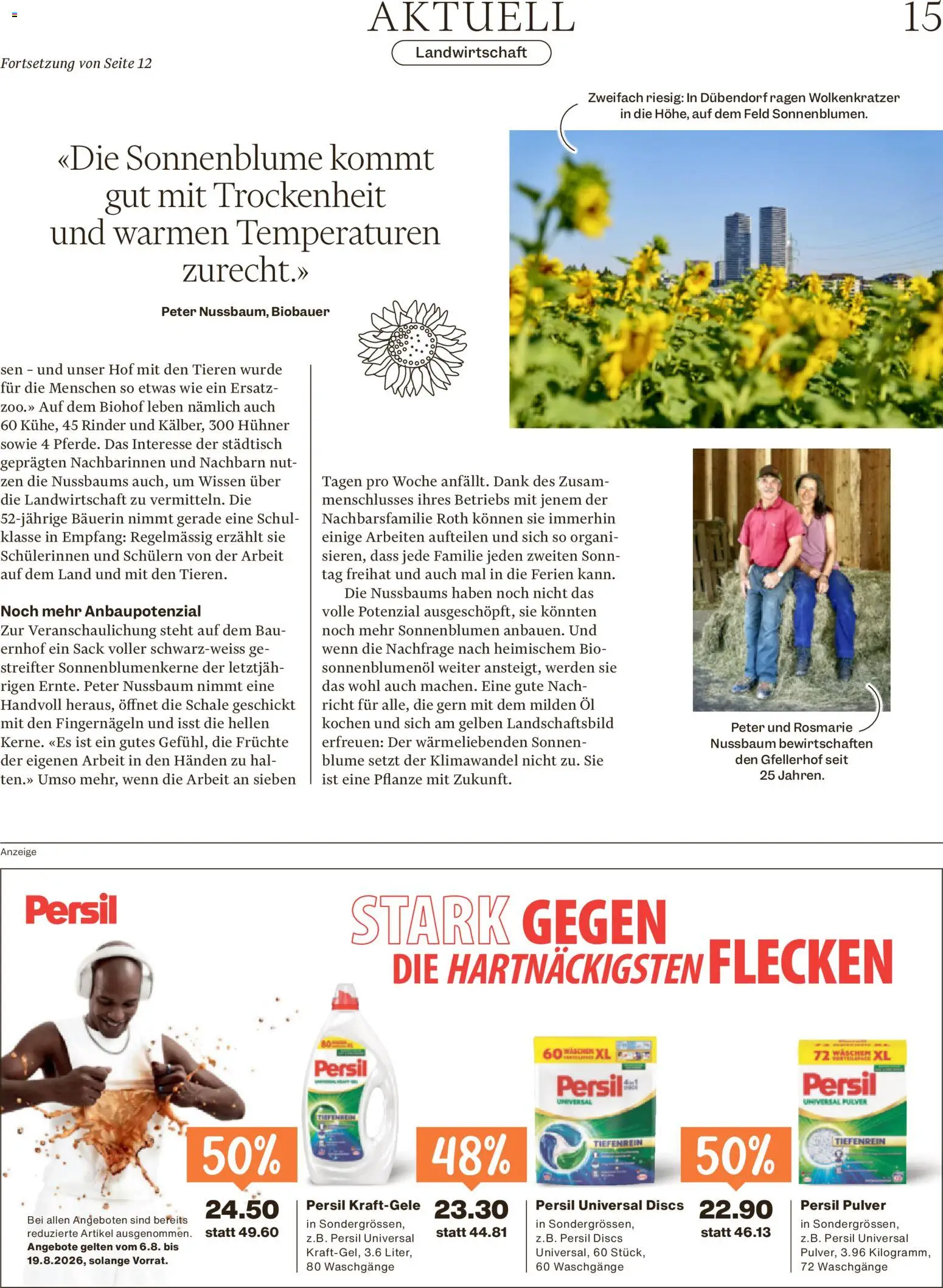 Migros aktionen Magazin – gültig ab 05.08.2026 | Seite: 15