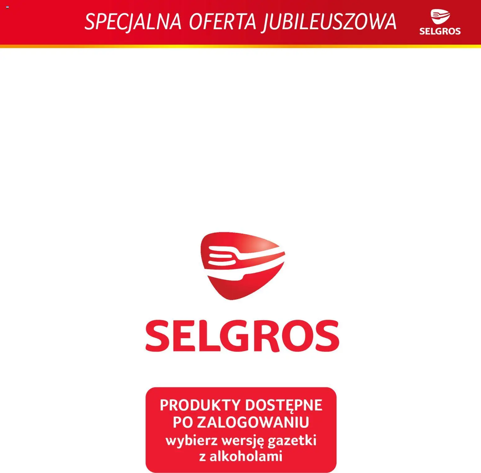 Selgros cash&carry gazetka - Specjalna oferta jubileuszowa od 10.09.2026 | Strona: 10