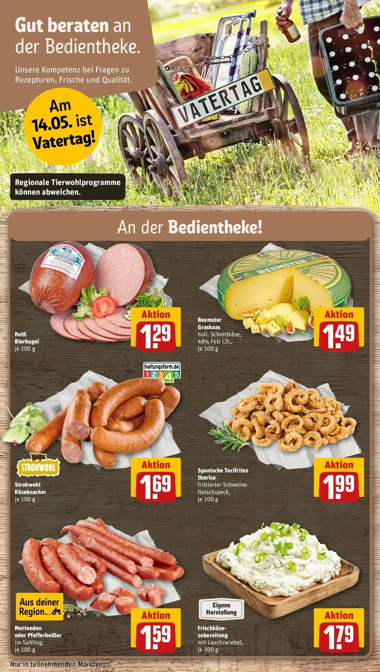 Rewe Prospekt Brüggen / Bracht	 – gültig ab 10.05.2026 | Seite: 13 | Produkte: Frischkase
