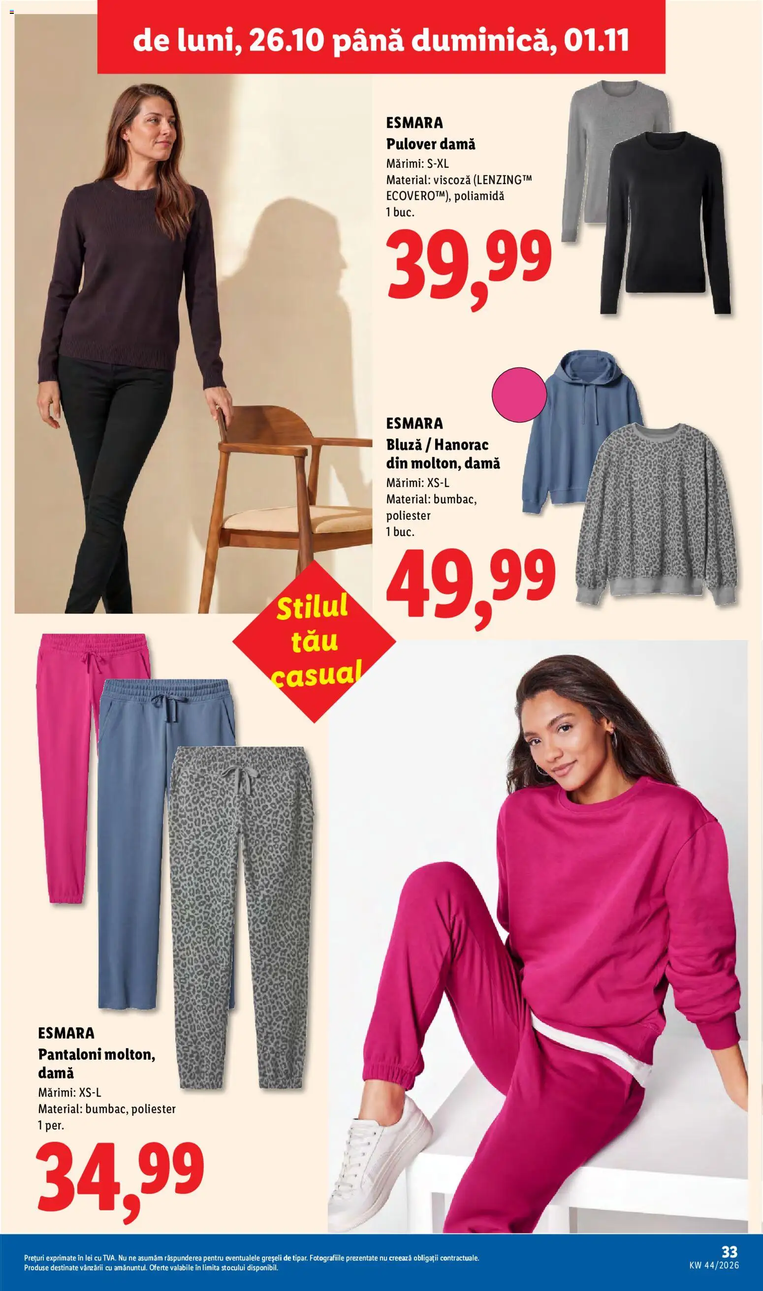 Noul catalog Lidl – valabil de la 26.10.2026 | Pagină: 33