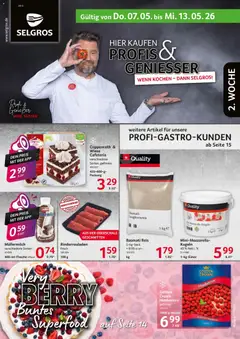 Selgros Prospekt 	 ab 07.05.2026 gültig