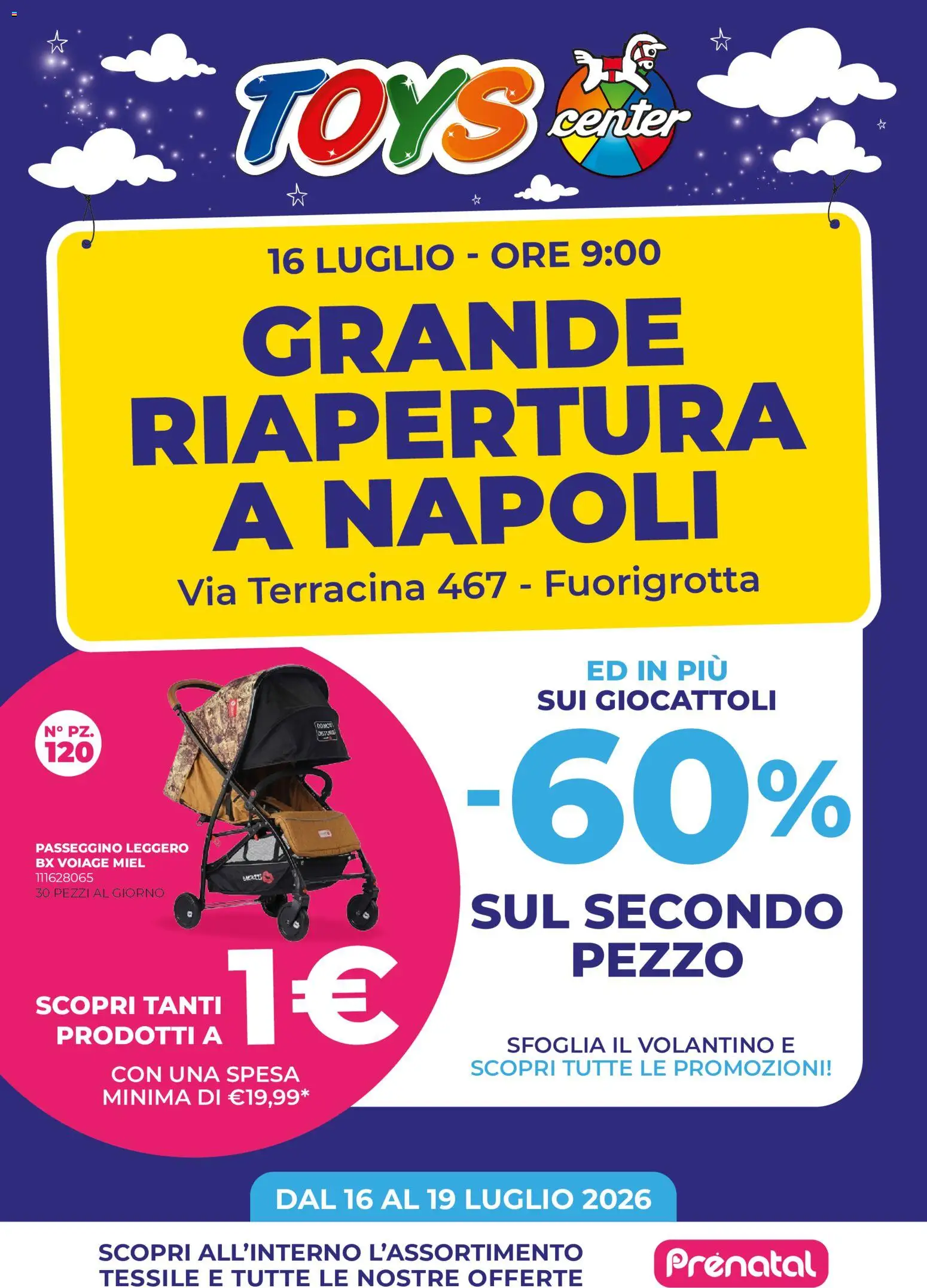 Volantino Toys Center del 16/07/2026 | Pagina: 1 | Prodotti: Passeggino