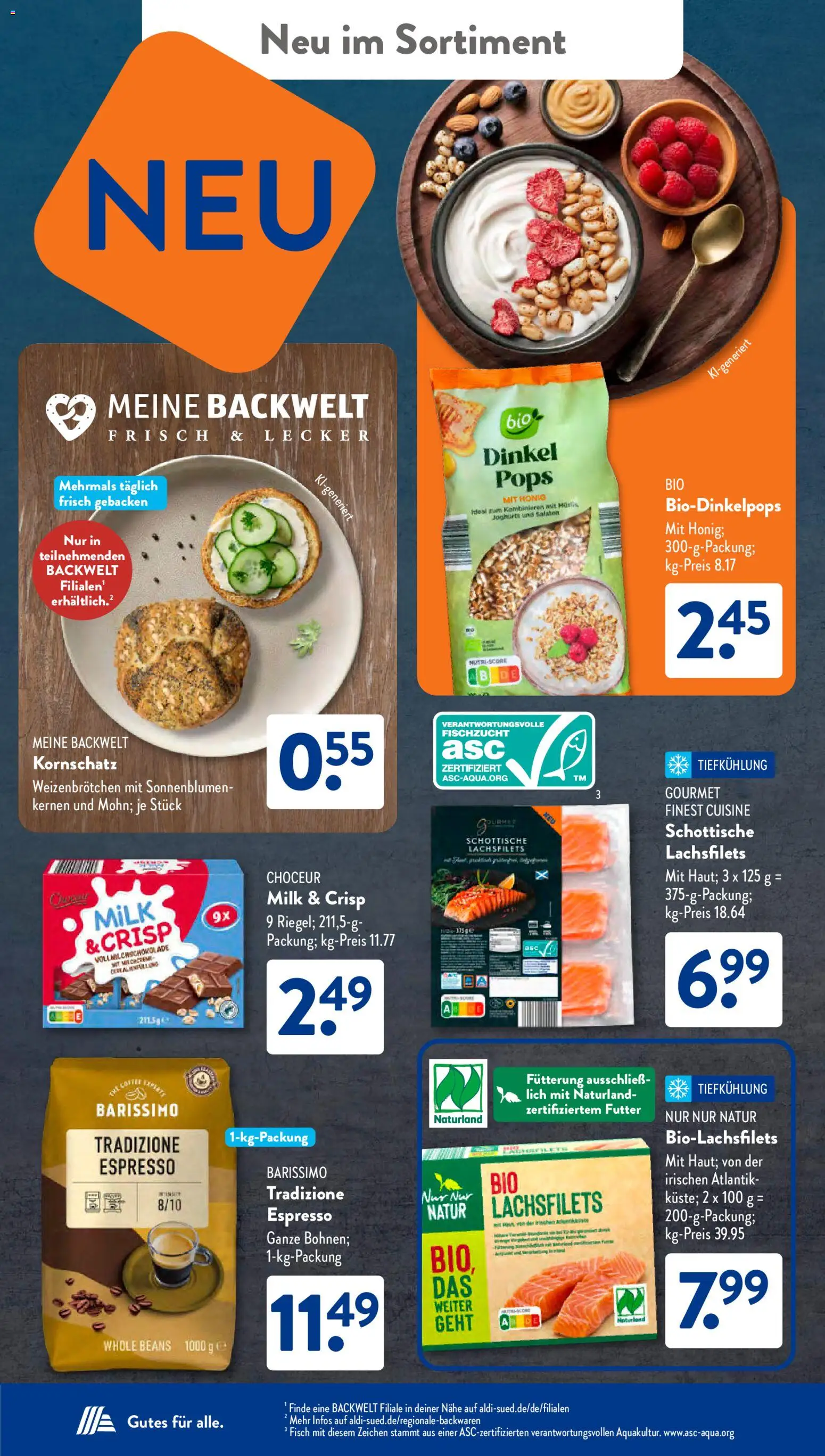 Aldi Süd Prospekt 	 – gültig ab 23.02.2026 | Seite: 33 | Produkte: Fisch