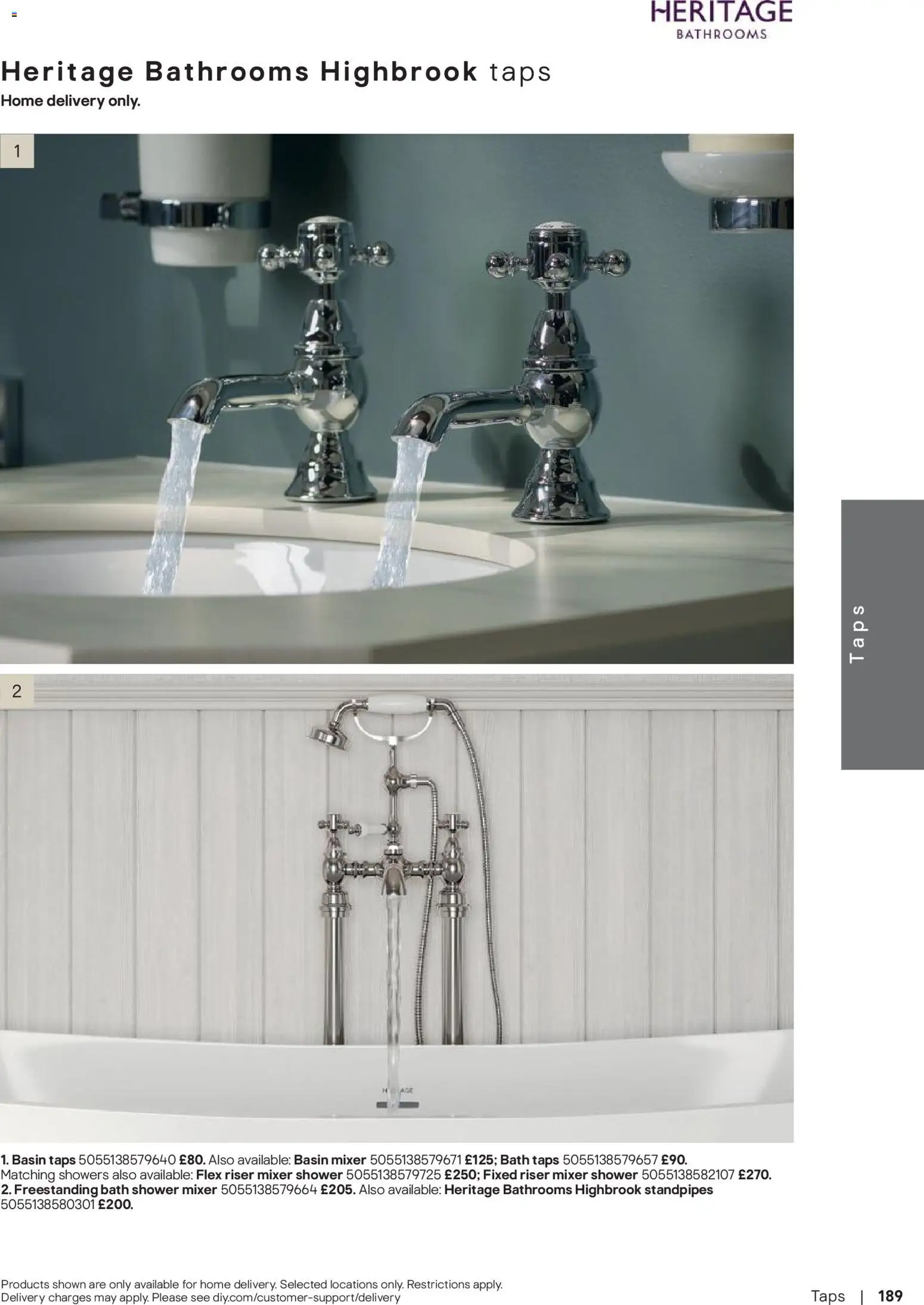 {H1} | Page: 190 | Products: Bath, Shower, Mixer