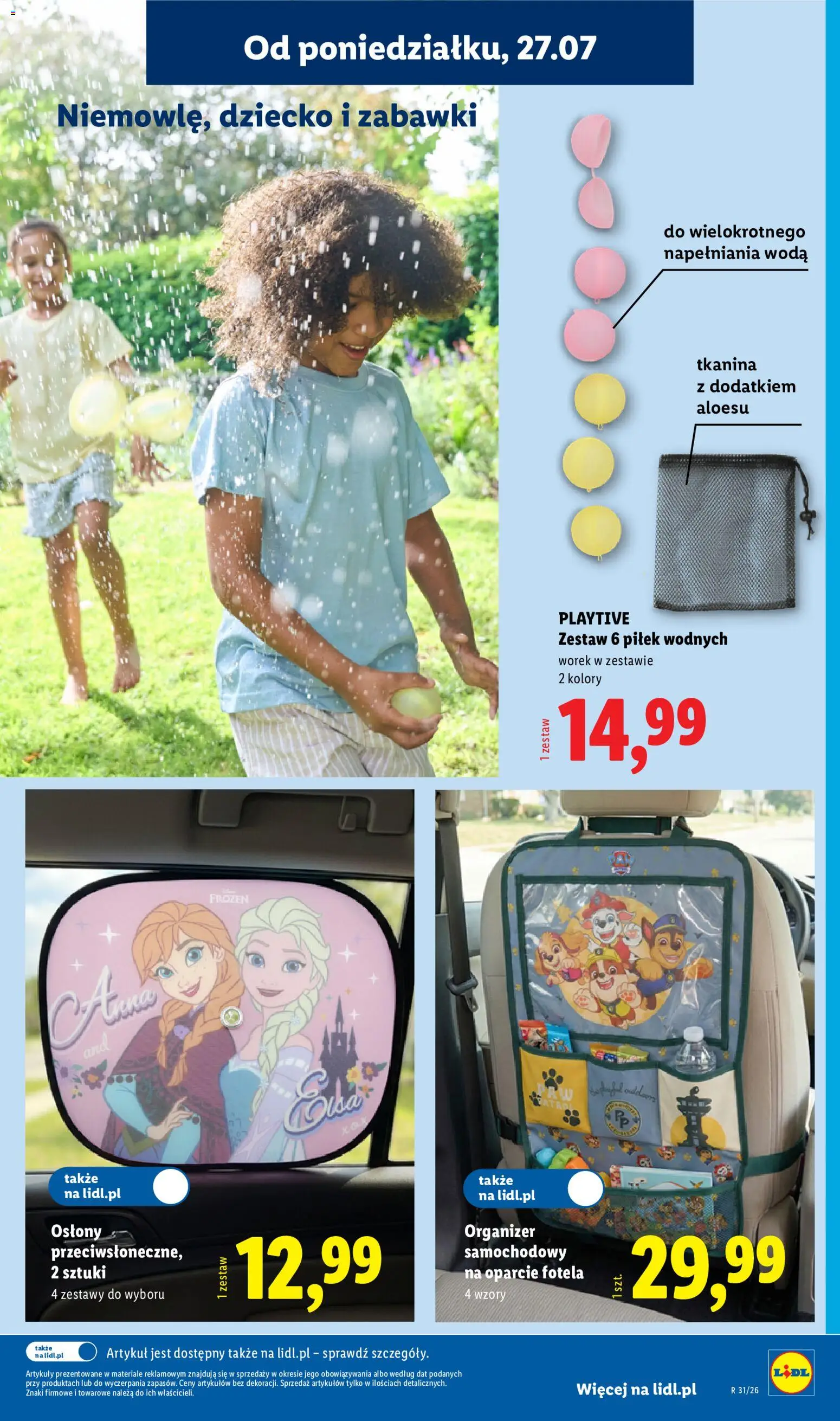 Lidl Katalog od 27.07.2026 | Strona: 23 | Produkty: Woda