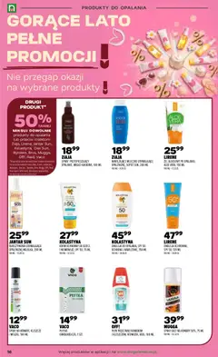 Pogląd oferty "Drogerie Natura gazetka" - ważna od 07.07.2026 | Strona: 16 | Produkty: Żel aloesowy, Masło, Krem