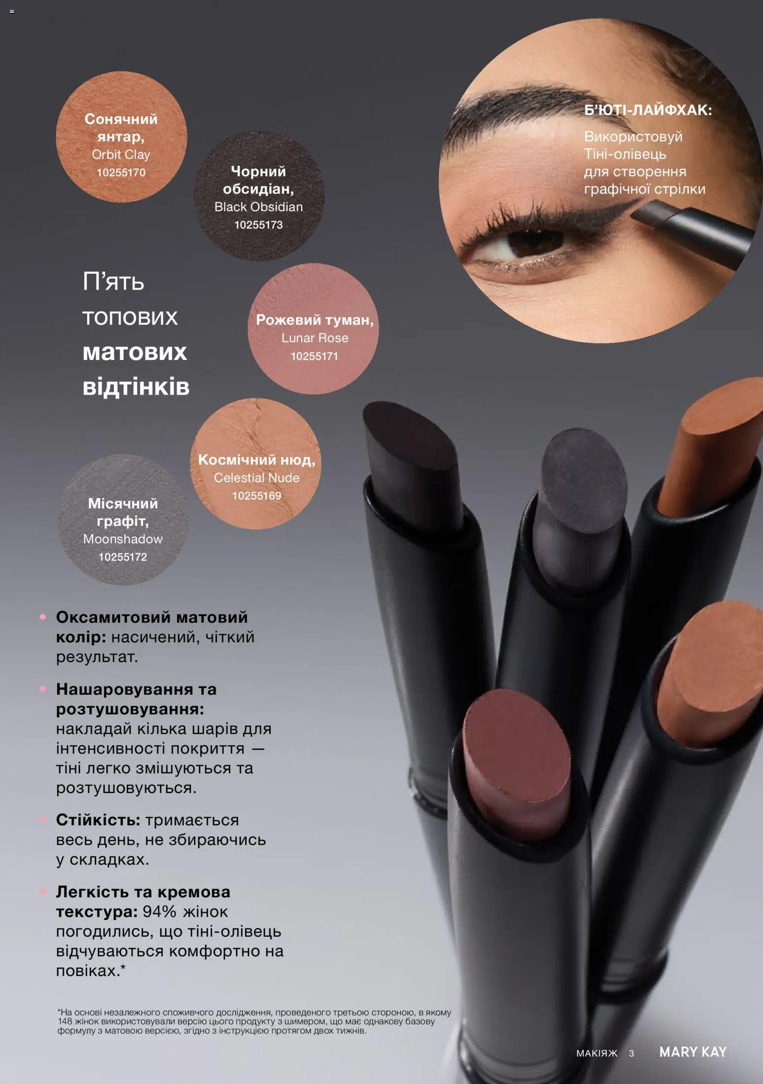 Mary Kay Kаталог - дійснийкції з 25.06.2026 | Сторінка: 3 | Товари: Кілька