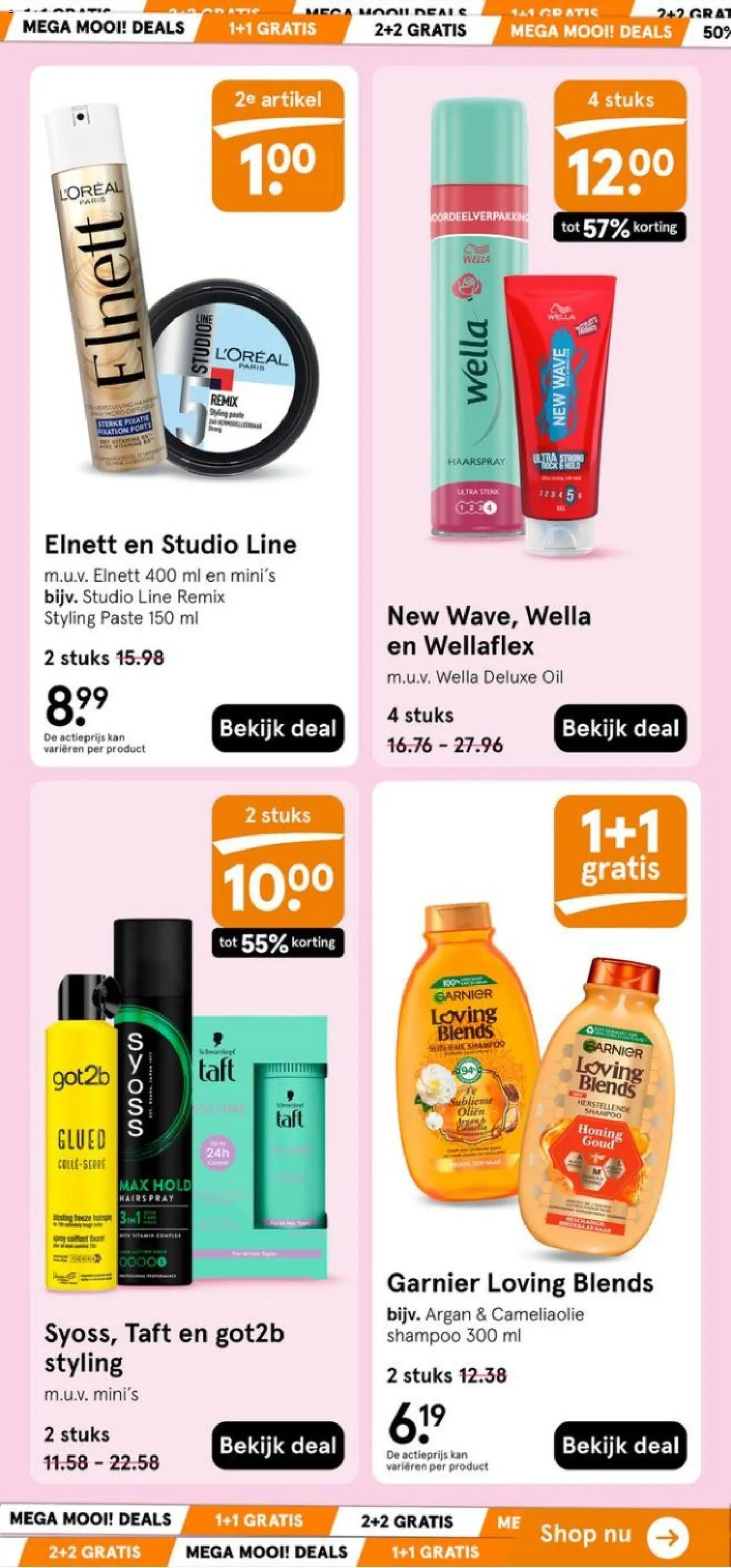 {H1} | Pagina: 26 | Producten: Kan, Shampoo, Haarspray