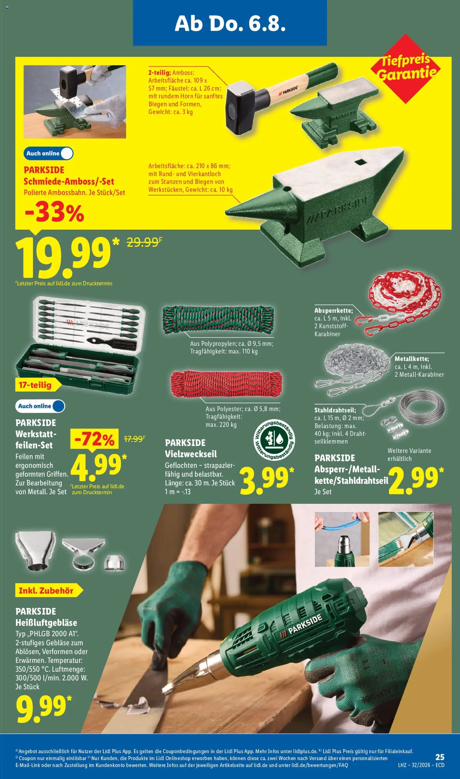 Lidl Angebot der Woche – gültig ab 03.08.2026 | Seite: 19 | Produkte: Gewicht