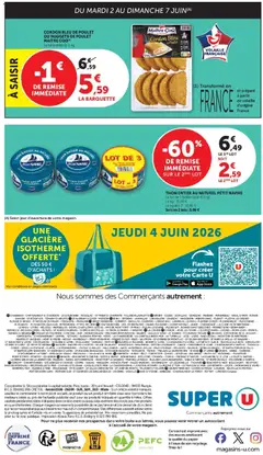 Super U - Prévisualisation de Super U catalogue valide à partir de 02.06.2026 | Page: 36
