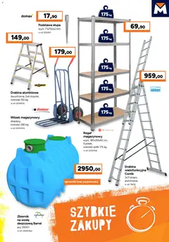 Pogląd oferty "Bricoman gazetka" - ważna od 22.06.2026 | Strona: 11 | Produkty: Regał magazynowy, Drabina, Regał