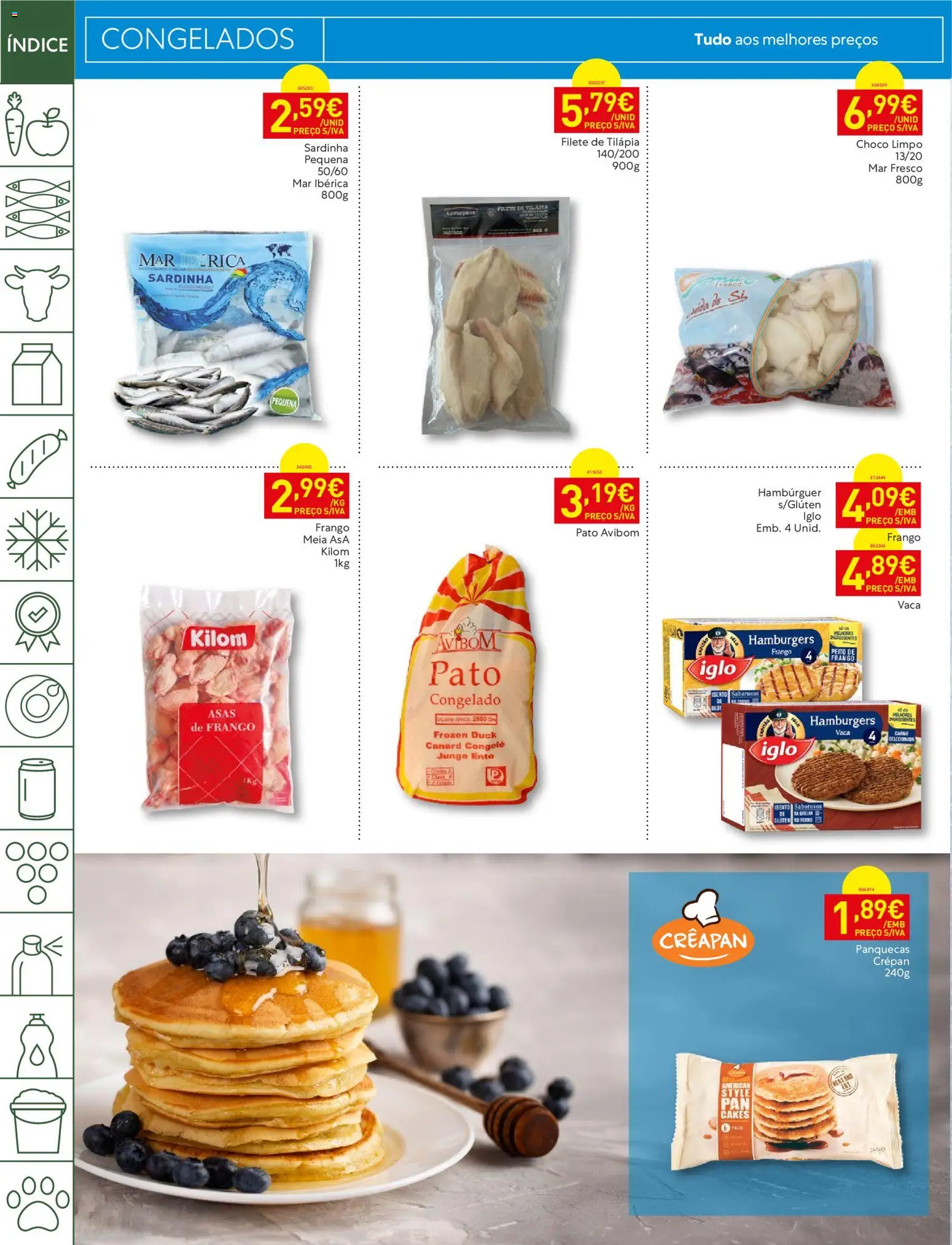 Recheio folheto │ válido de 26.05.2026 | Página: 10 | Produtos: Forno, Hambúrguer, Panquecas, Carne