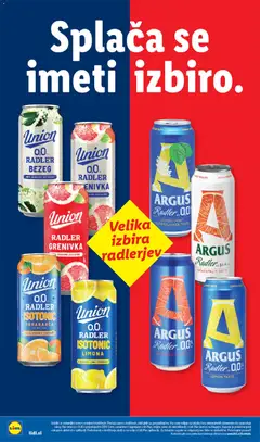 Lidl katalog akcije – veljaven od 14.05.2026 | Stran: 16 | Izdelki: Radler, Grenivka, Limona