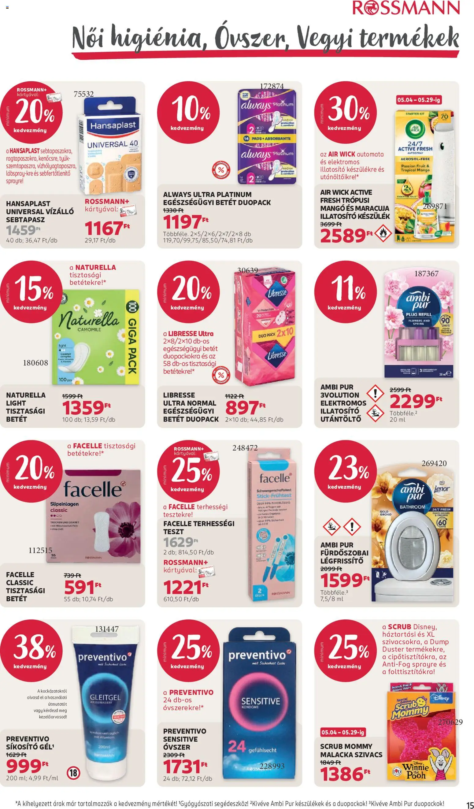 Rossmann akciós ujság - amely érvényes a következő dátumtól: 18.05.2026 | Oldal: 17