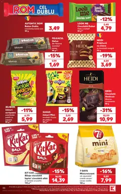 Kaufland RO akciós újság - amely érvényes a következő dátumtól: 2026.08.05. | Oldal: 48