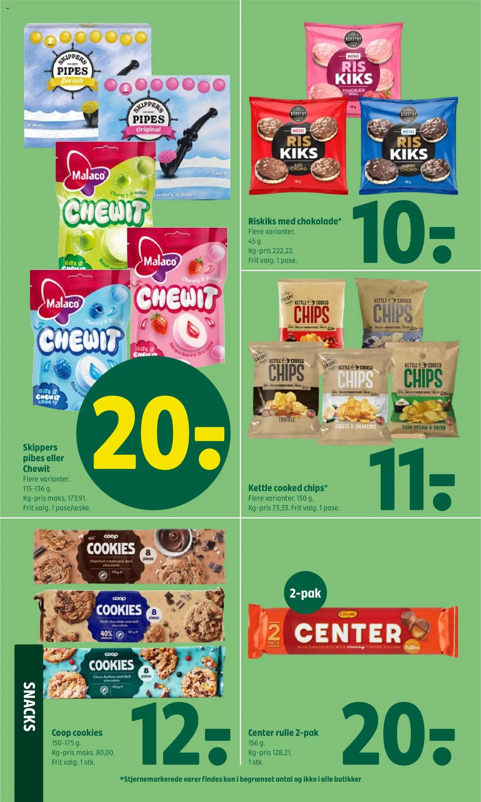 Coop 365 tilbudsavis – gyldig fra 28.05.2026 | Side: 19 | Produkter: Chips, Cookies, Salt, Hindbær