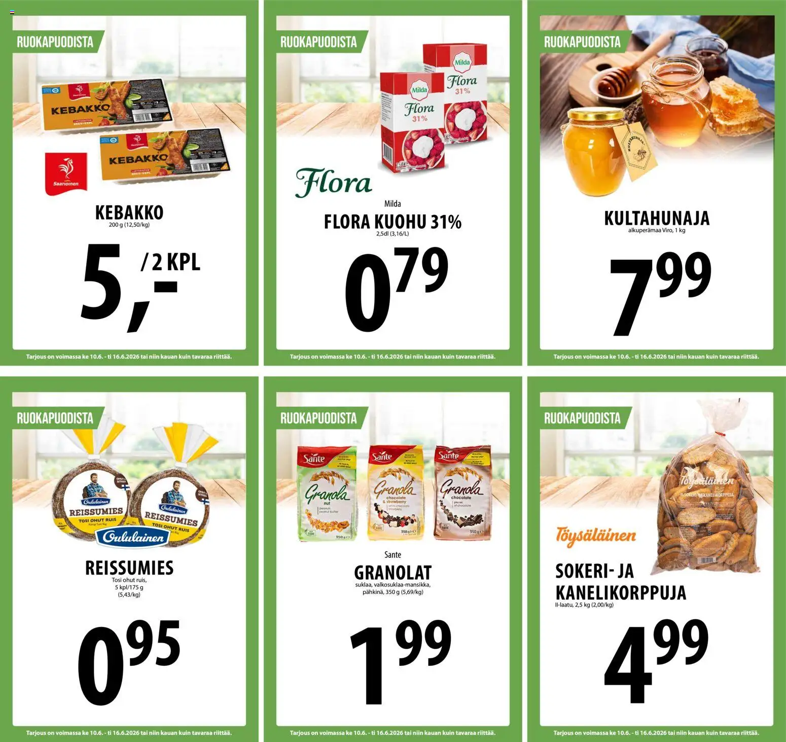 Tuuri tarjoukset – voimassa 10.06.2026 alkaen | Sivu: 30 | Tuotteet: Granola