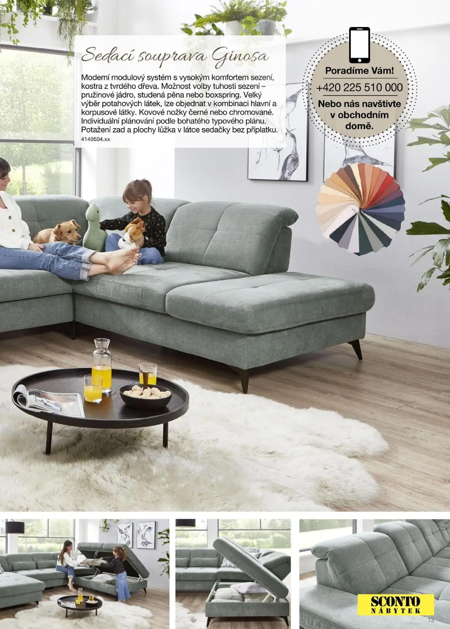 Sconto nábytek katalog - Sedací soupravy od 01.01.2026 | Strana: 13 | Produkty: Sedací souprava, Nábytek, Pěna, Sedačky