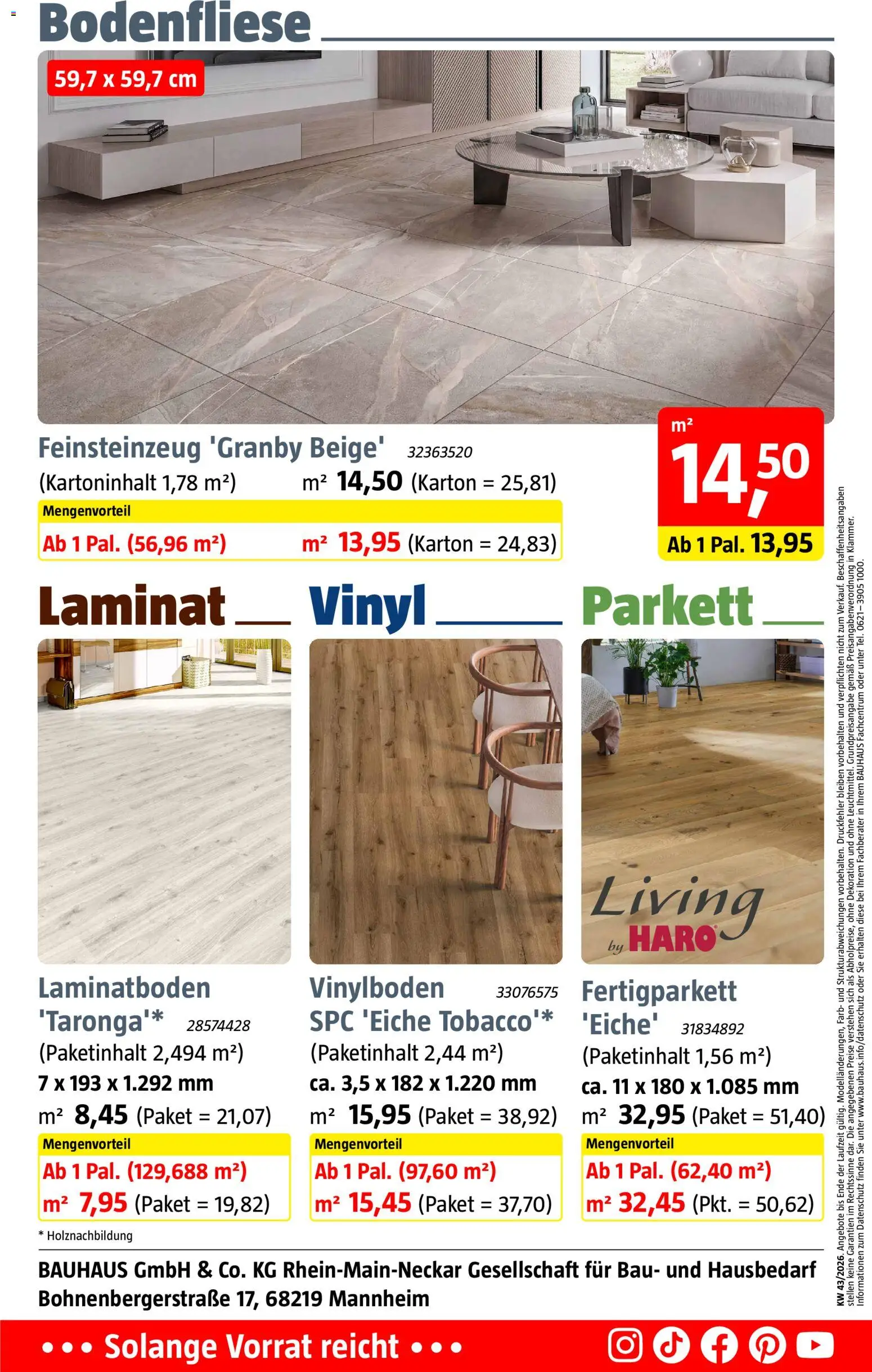 Bauhaus Prospekt – gültig ab 17.10.2026 | Seite: 13