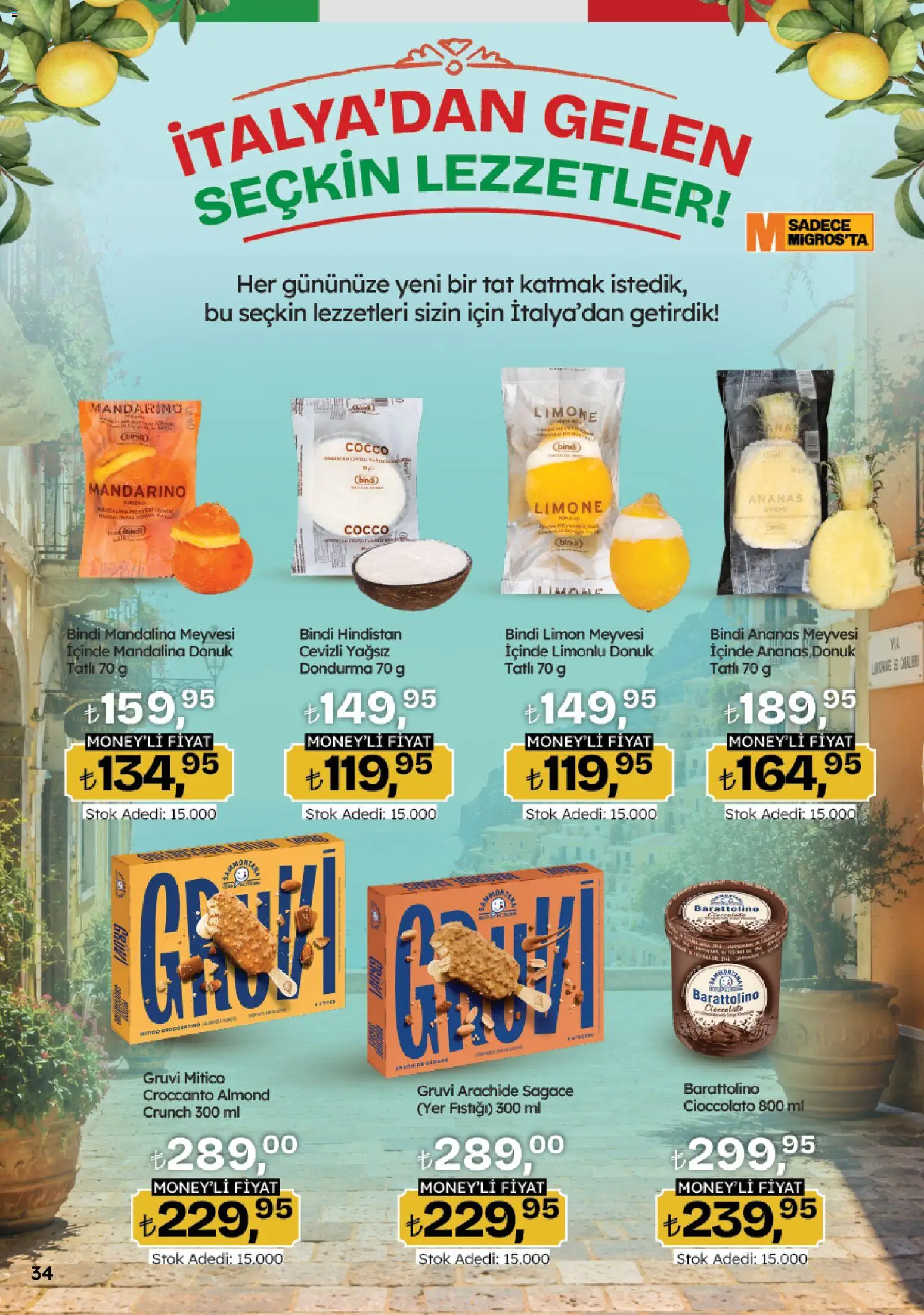 Migros Katalog - 5M Migroskop Dijital - 10 Eylül 2026 tarihinden itibaren geçerlidir | Sayfa: 34 | Ürünler: Mandalina, Dondurma, Yer fıstığı, Limon