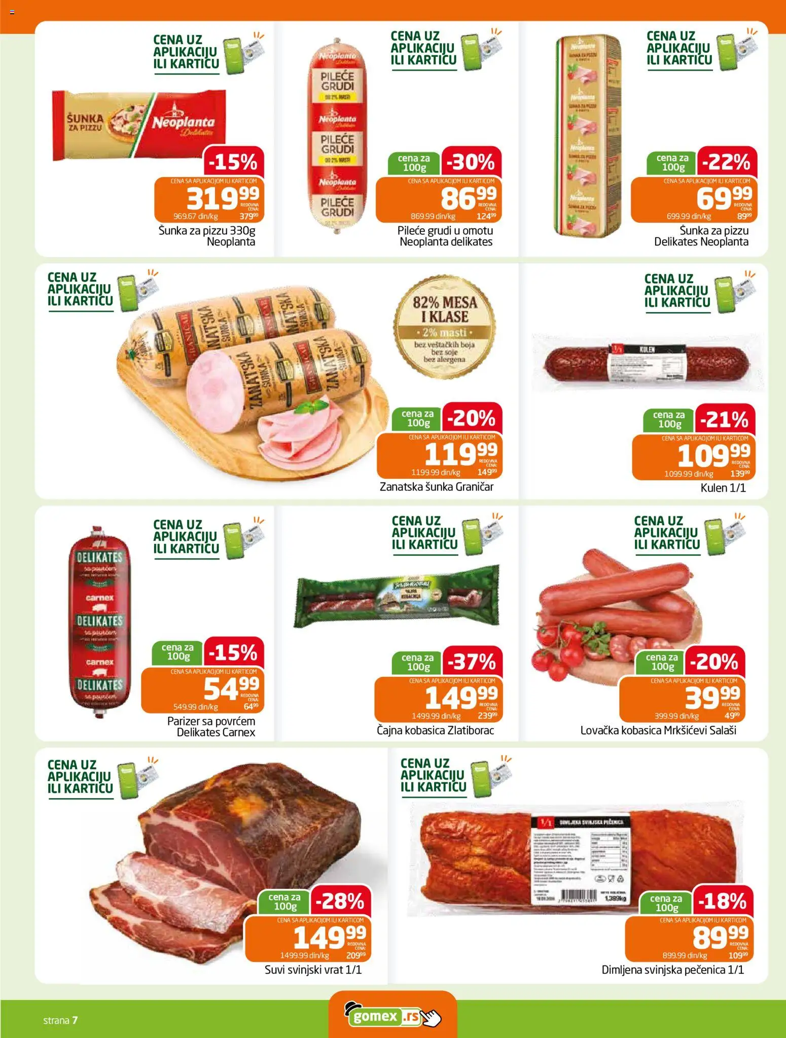 Gomex katalog - važi od 16.09.2026 | Strana: 7
