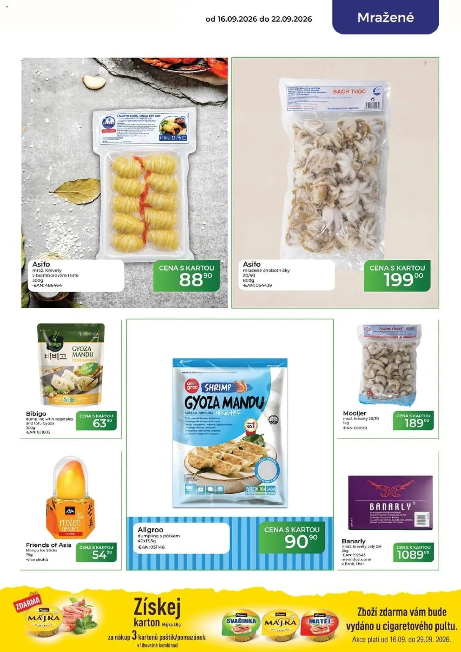 Tamda Foods leták od 16.09.2026 | Strana: 21 | Produkty: Mango, Gyoza, Tofu, Krevety