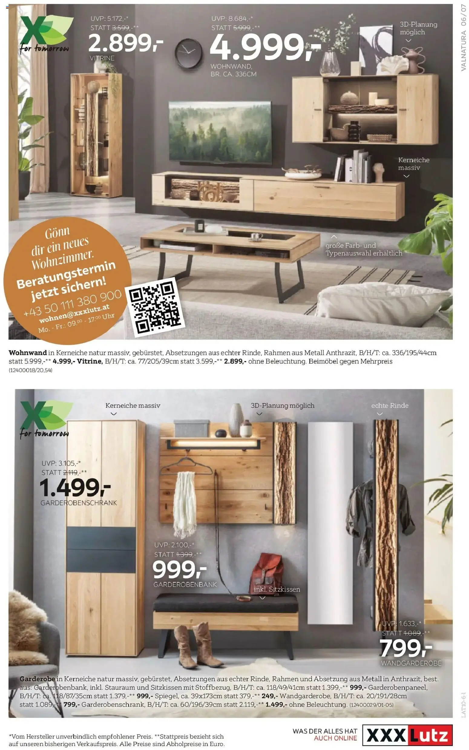 XXXLutz Valnatura gültig ab 13.10.2026 | Seite: 7 | Produkte: Uhr