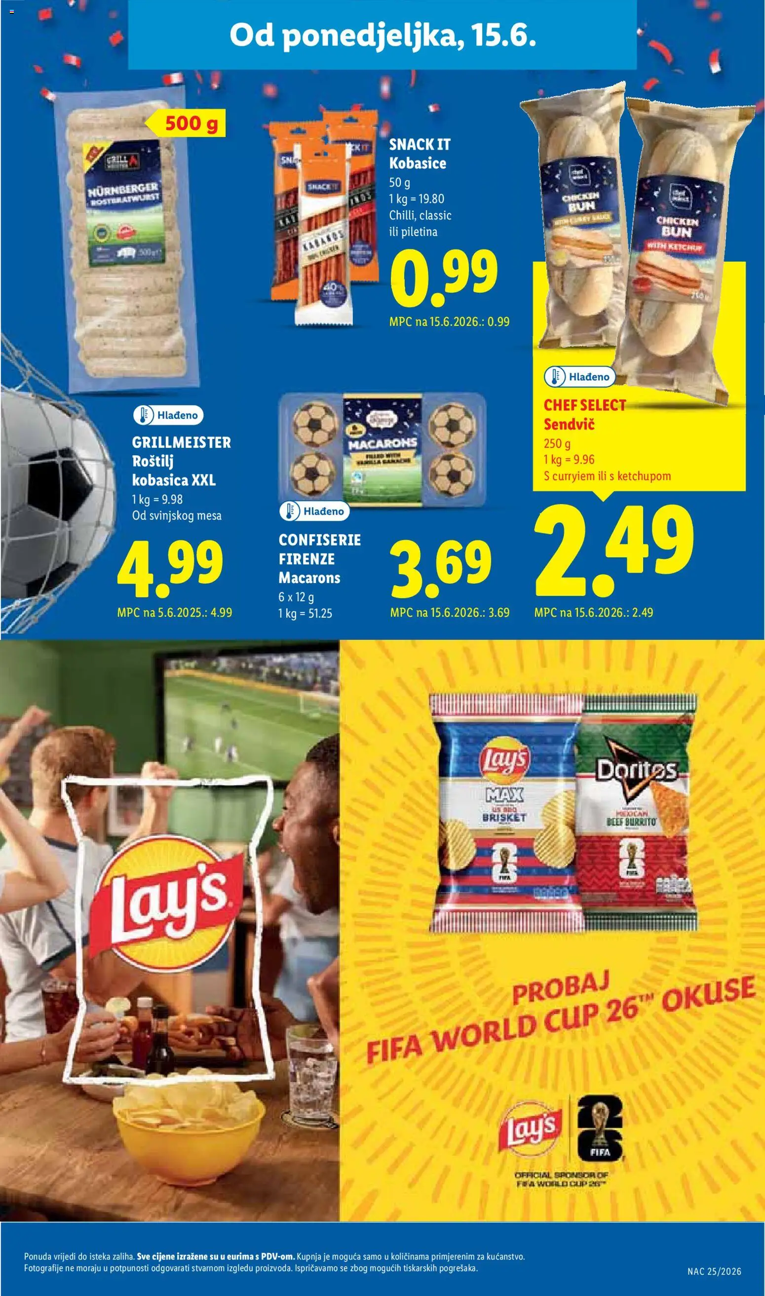 Lidl katalog | vrijedi od 15.06.2026 | Stranica: 11 | Proizvodi: Roštilj, Piletina, Kobasica