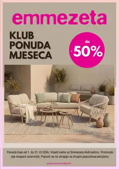 Emmezeta Katalog - Pregled kataloga iz trgovine Emmezeta, vrijedi od 01.10.2026