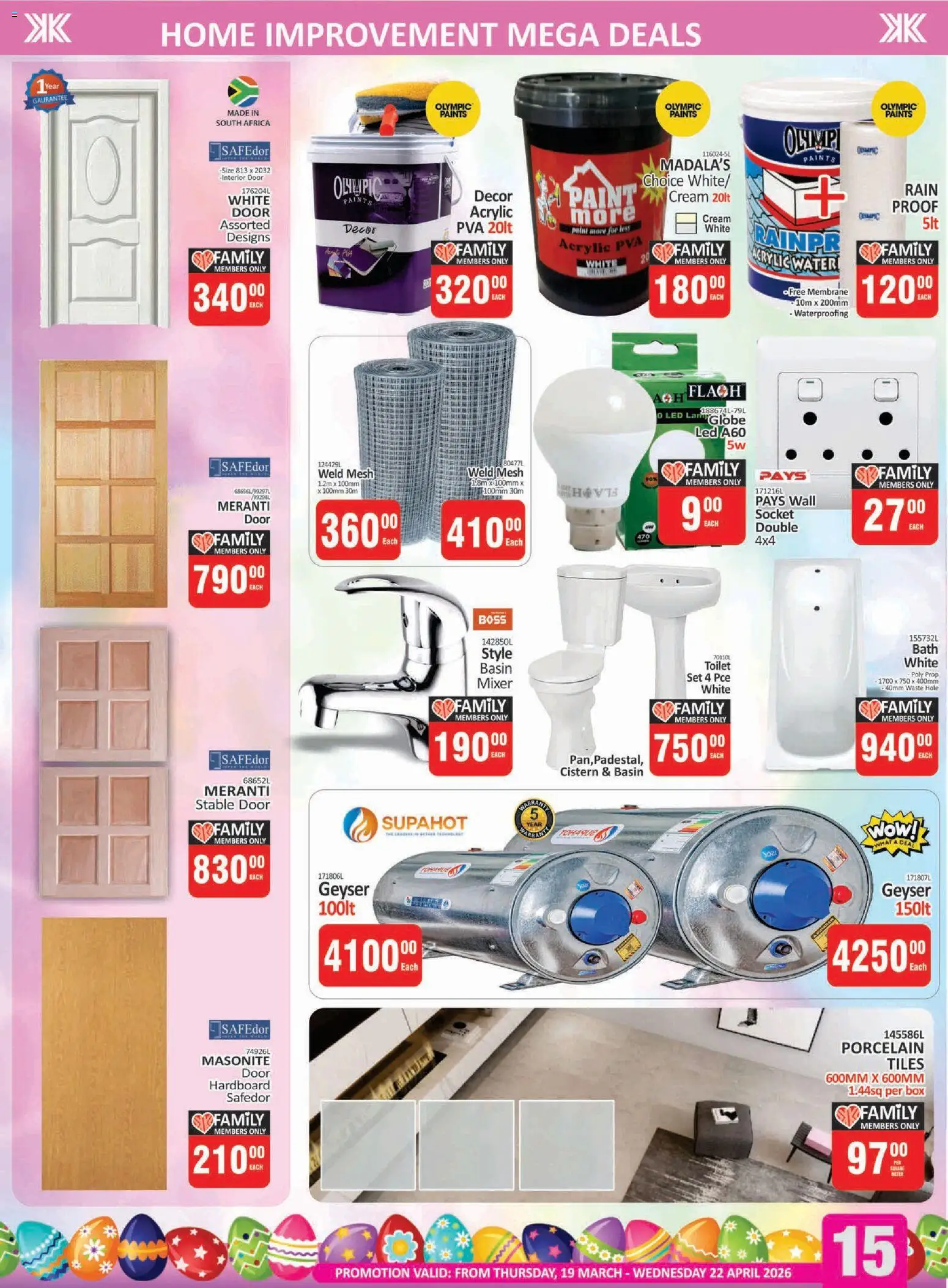 New KIT KAT Cash & Carry catalogue – valid from 19.03.2026 | Page: 15 | Products: Paint, Box, Bath, Cream