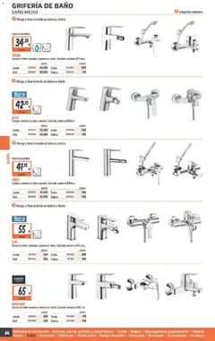 Vista previa Obramat folleto válido desde el 23.03.2026 | Página: 218 | Productos: Ρούτερ, Galette de chaise, Lavabo, Baño