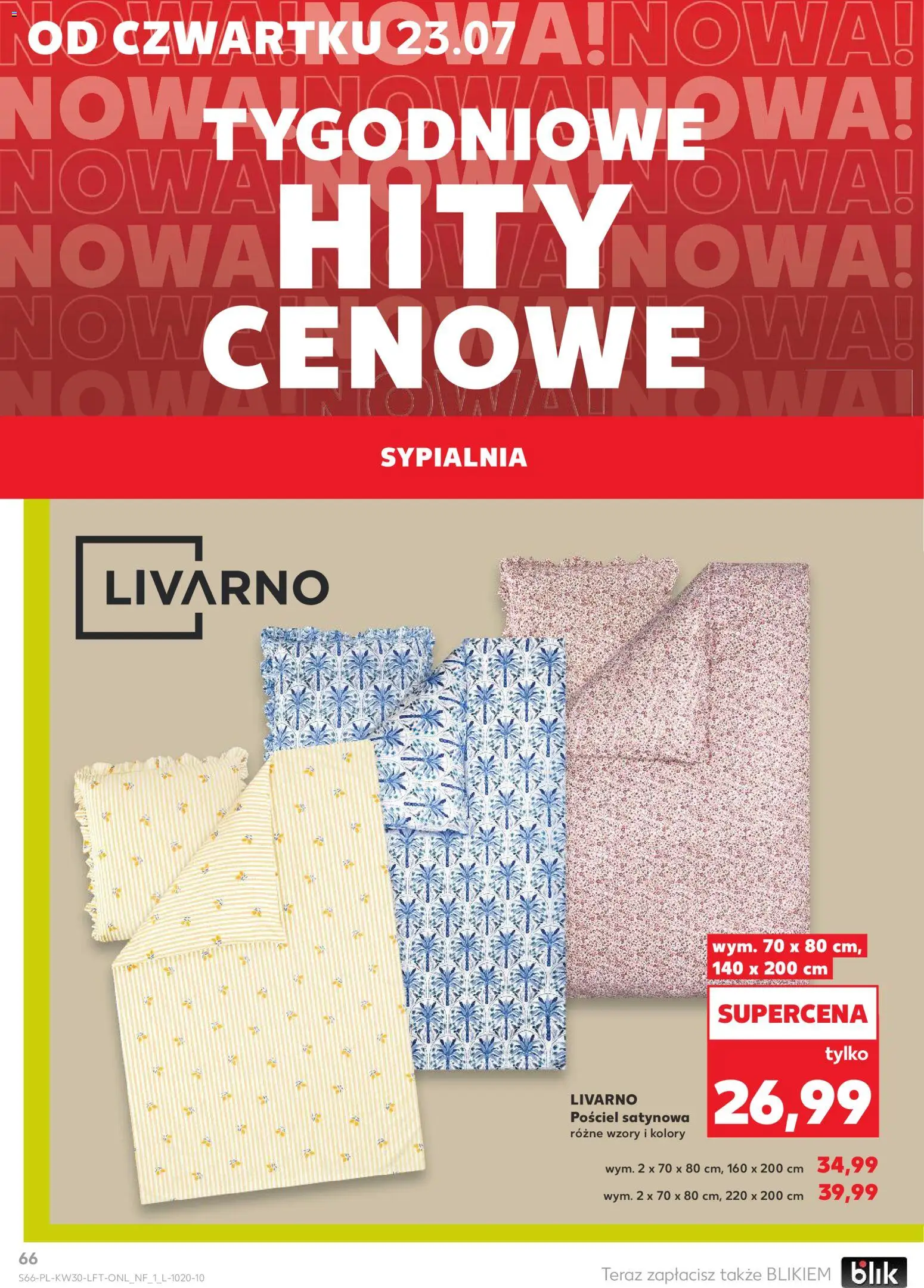 Kaufland Polsko leták od 23.07.2026 | Strana: 66