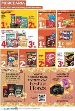 Pré-visualização E.Leclerc folheto válido de 09/07/2026 | Página: 14 | Produtos: Forno, Granola, Nestlé, Chocolate