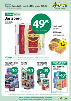 Forhåndsvisning av Joker kundeavis gyldig fra 21/09/2026