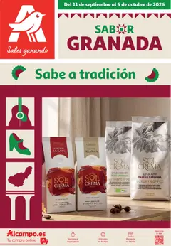 Vista previa Alcampo Sabor Granada válido desde el 11/09/2026