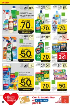 Vista previa Eroski Ofertones de verano válido desde el 28.05.2026 | Página: 32 | Productos: Limpiacristales, Crema, Bolsa, Caja