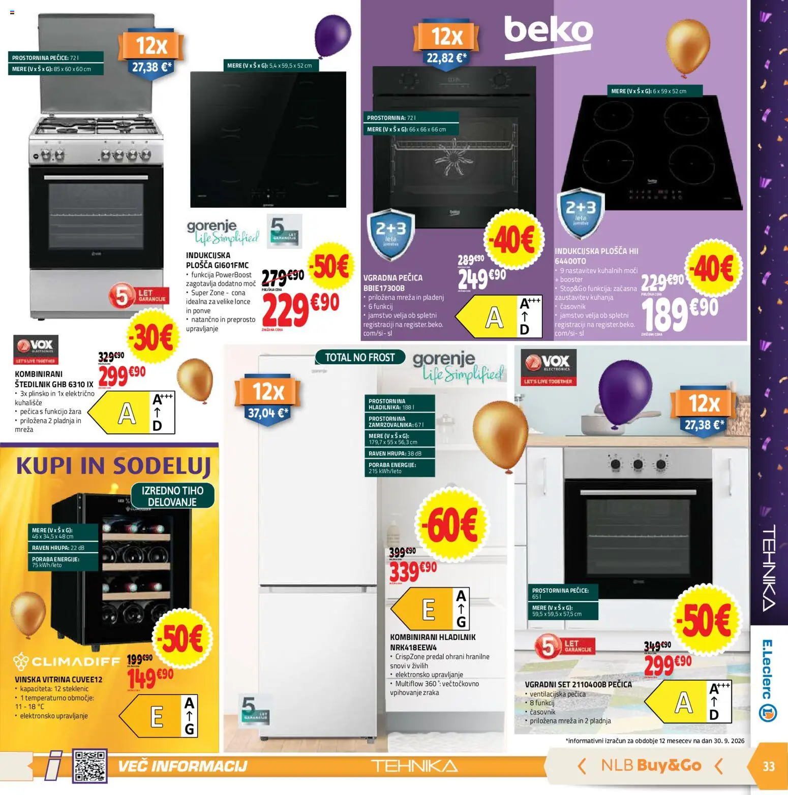 Novi E.leclerc katalog ponudbe – veljaven od 14.10.2026 | Stran: 33