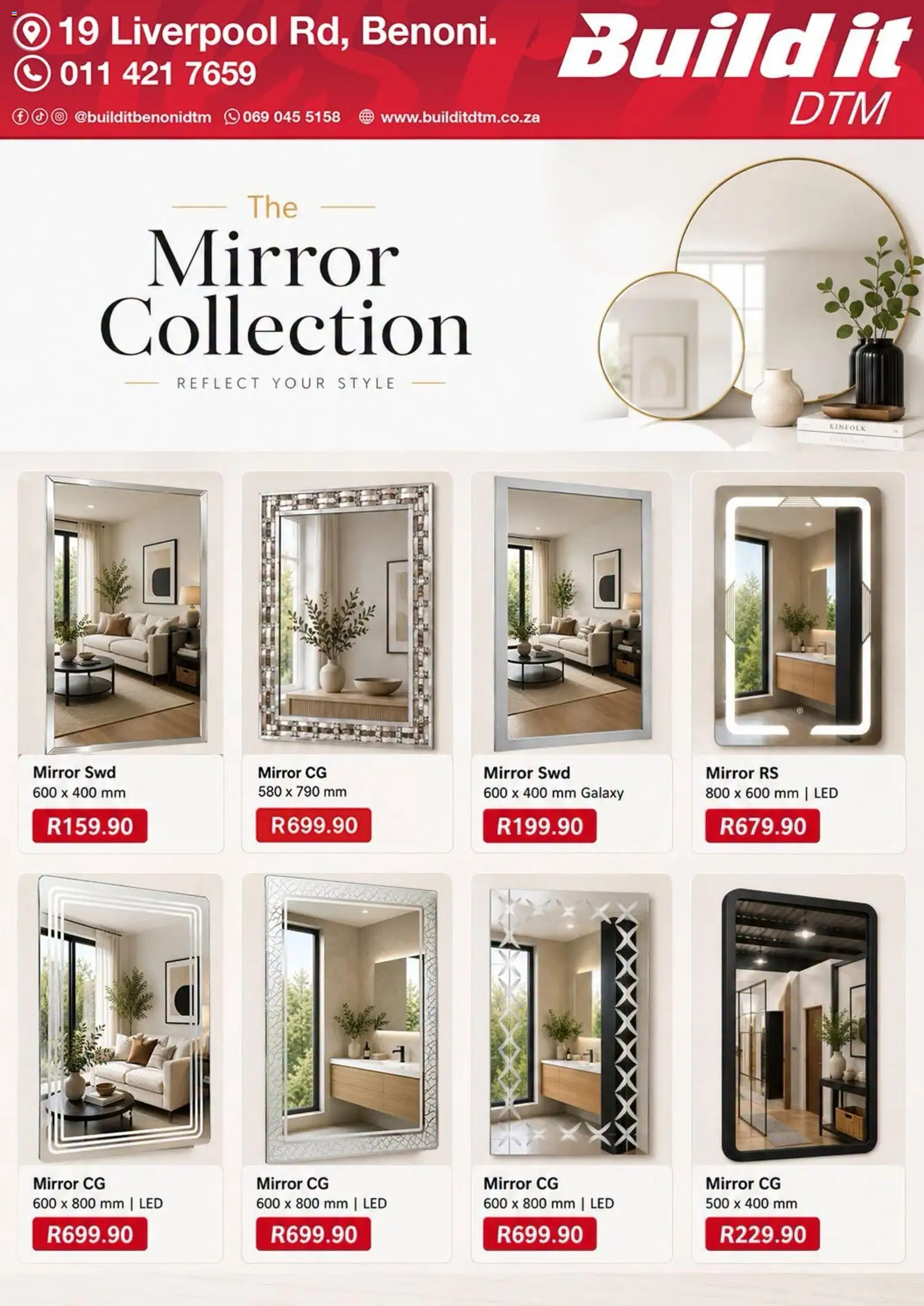 New Build It catalogue – valid from 02/07/2026 | Page: 3 | Products: Mirror