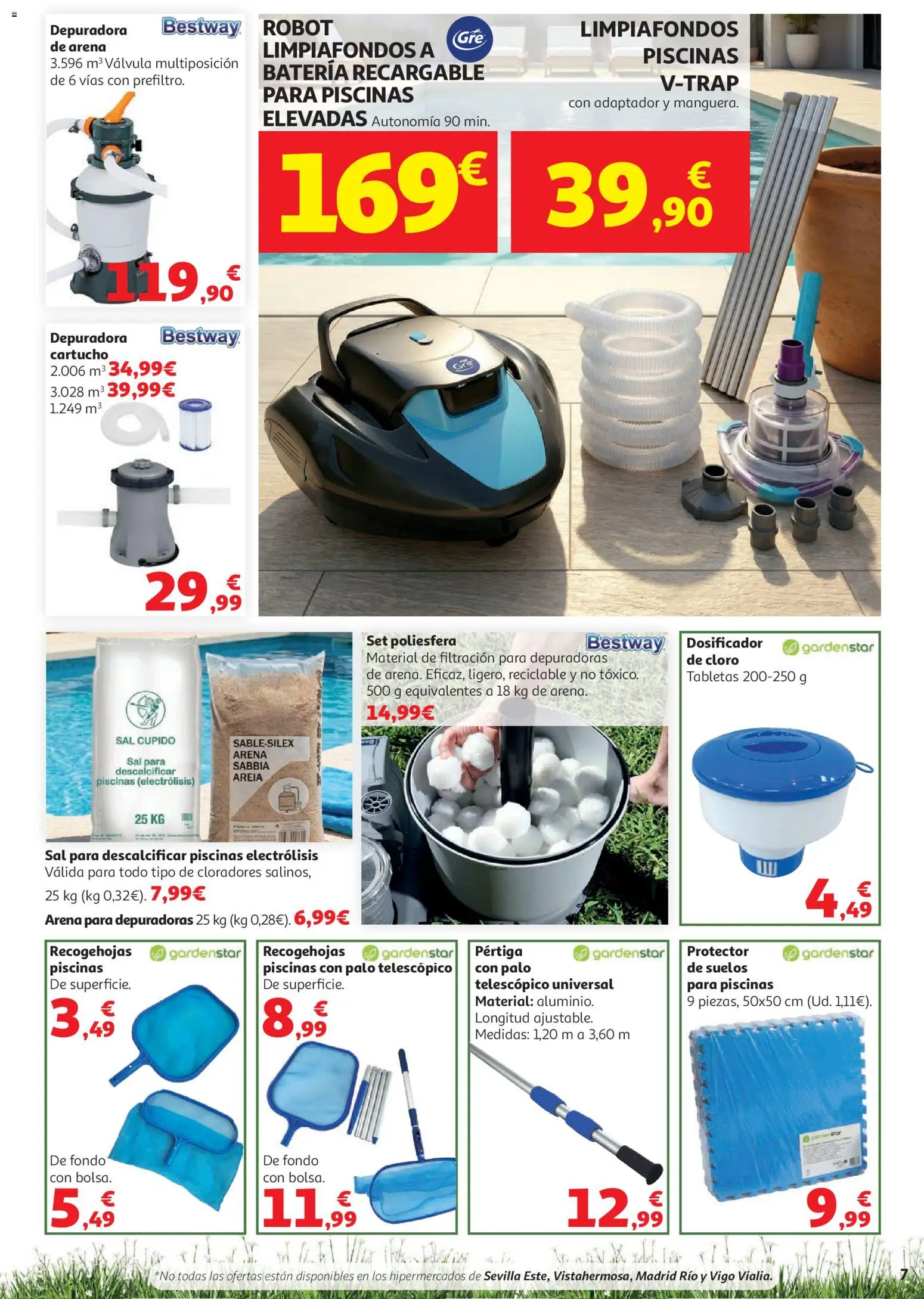 Alcampo Aire Libre HG │ válido desde el 28.05.2026 | Página: 7 | Productos: Bolsa, Adaptador, Robot, Batería