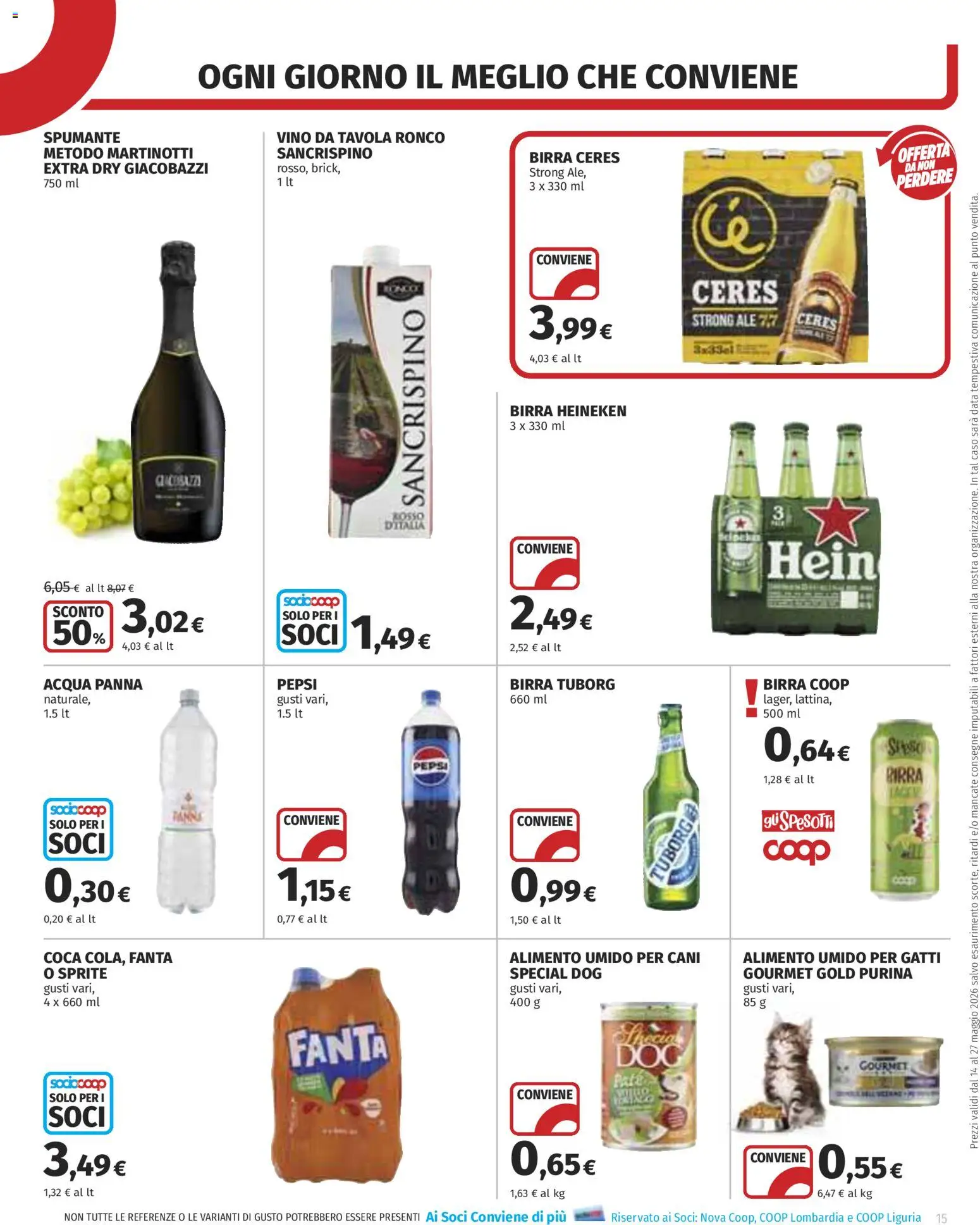 Volantino COOP del 14.05.2026 | Pagina: 15