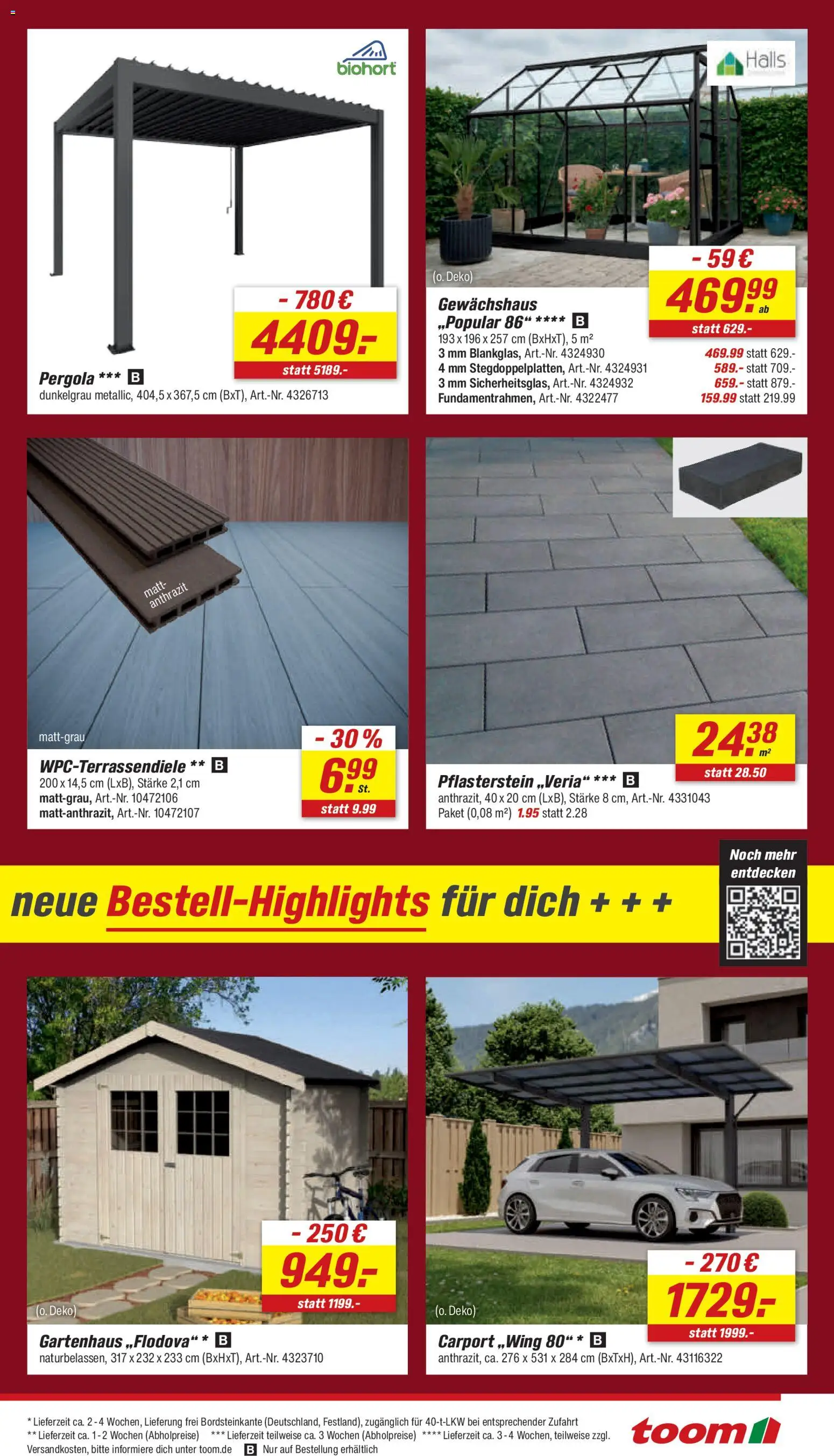 Toom Baumarkt Prospekt – gültig ab 01.08.2026 | Seite: 11