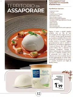 Anteprima del volantino Spazio Conad volantino Buono del Paese valido a partire dal 01/07/2026 | Pagina: 12 | Prodotti: Succo, Mozzarella, Cetriolo, Forno