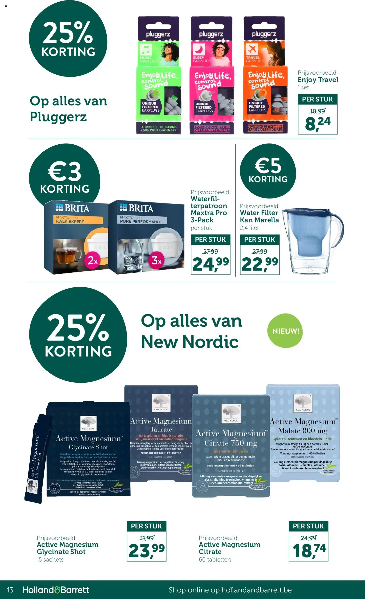 {H1} | Pagina: 13 | Producten: La, Vitamine D, Een per dag, Piano