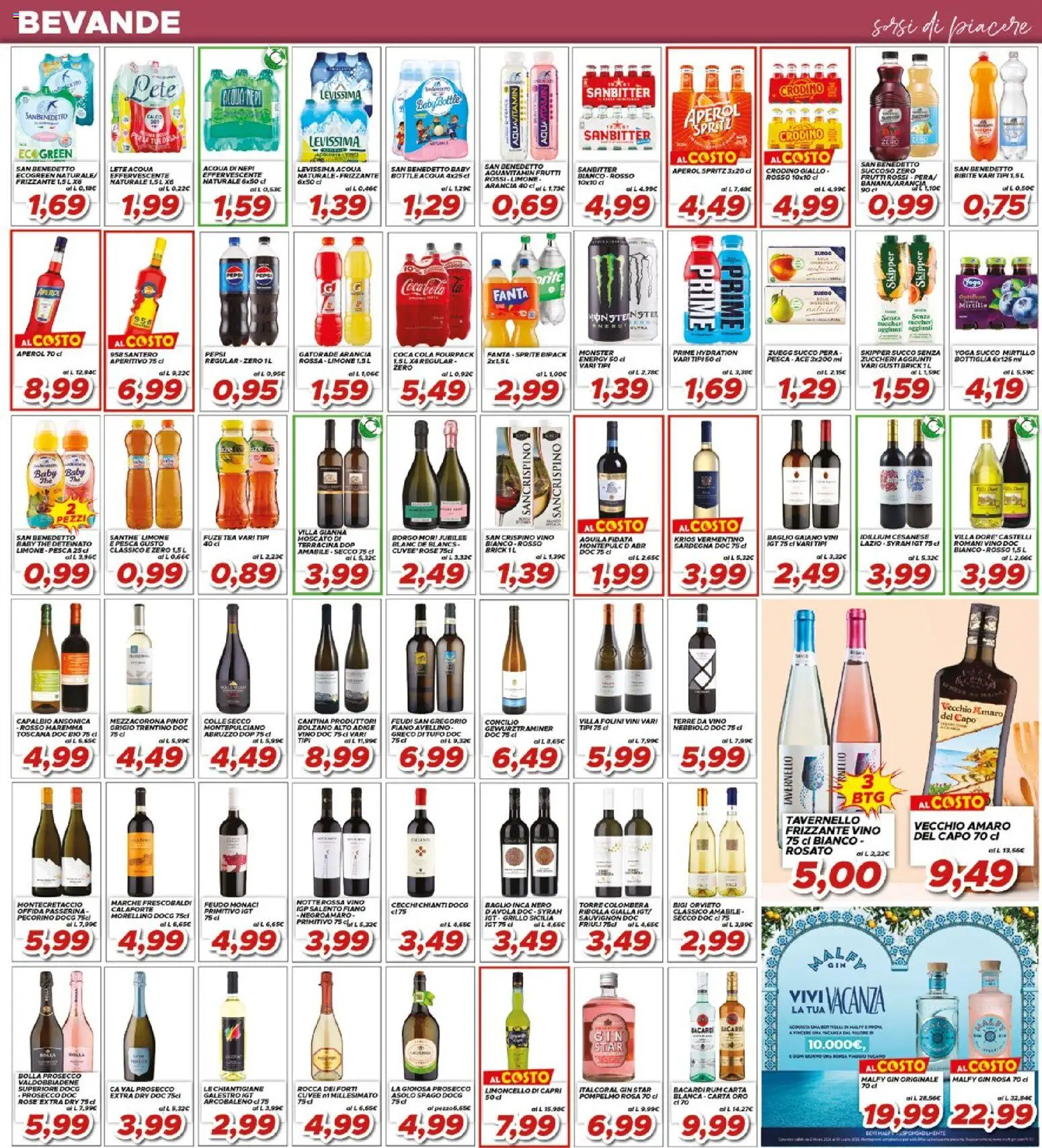 Volantino Ma Supermercati del 10.06.2026 | Pagina: 14 | Prodotti: Pera, Fanta, Arancia, Aperol