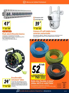 Vista previa Obramat folleto válido desde el 23.06.2026 | Página: 15 | Productos: Audio, Cámara, Cable, Ρούτερ